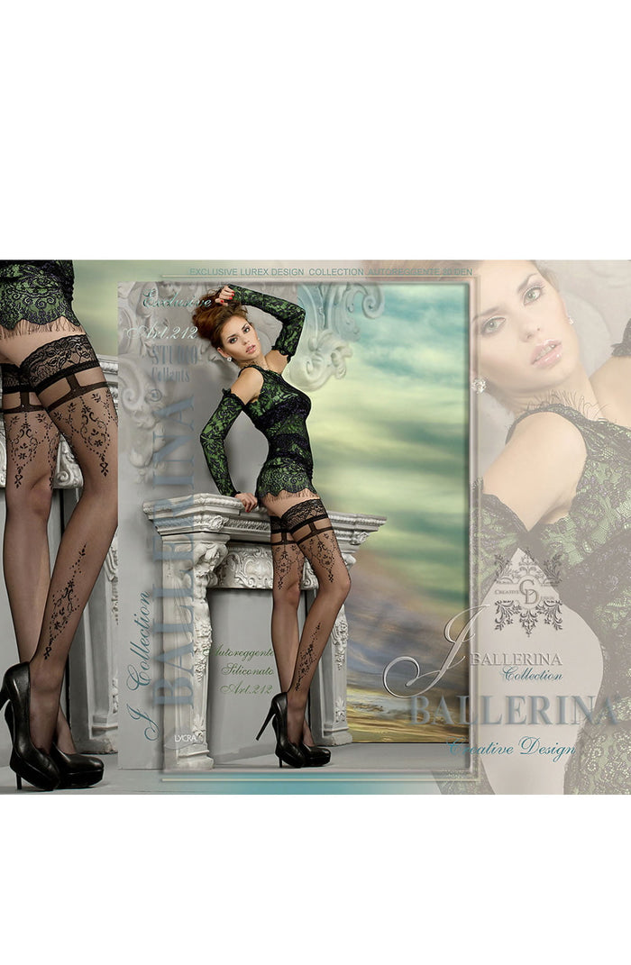 Linsori Midnight Shimmer Hold Ups - detail view