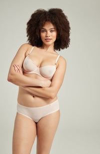 Linsori Obsidian Deco Sheer Hipster - side view
