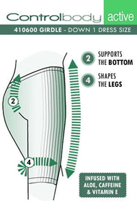 Linsori Pearl Smoothing Shaping Leggings - side view