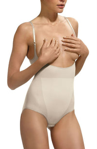 Linsori Sculpted Open Bust Shaping Body - side view