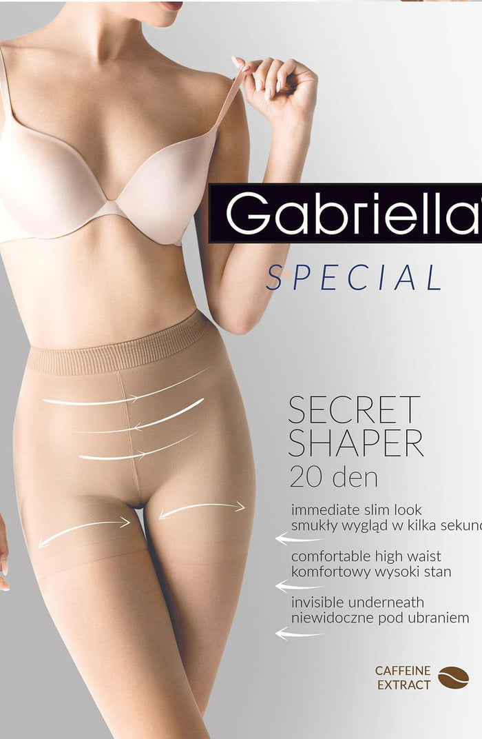 Linsori Secret Shaper Tights with Caffeine - detail view