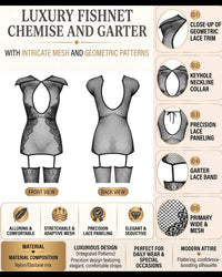 Linsori Obsidian Melanie Bodystocking-  Product detail view
