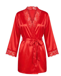 Linsori Scarlet Sherie Delicate Peignoir - White background view