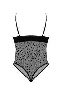 Linsori Dotted Mesh Amalia Delicate Teddy - detail view