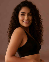 linsori - Midnight Performance Support Bra Plus Size - right view