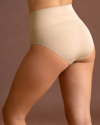 Linsori Sculpting Bare Shaping Brief Plus Size -  back view
