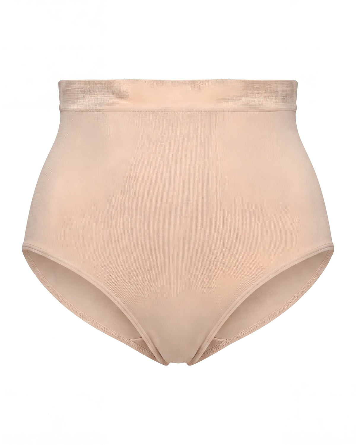 Linsori - Bare Sculpting High-Waist Brief Plus Size - White background
