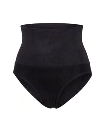 Linsori Noir Sculpting Control Brief Plus Size - White background view