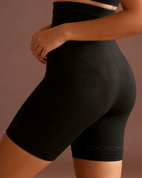 Linsori Sculpted Noir Shaping Short Plus Size -  back view