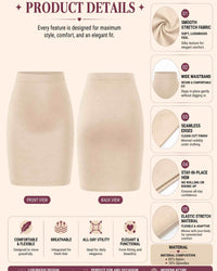 linsori - Bare Silhouette Shaping Underskirt Plus Size - product detail