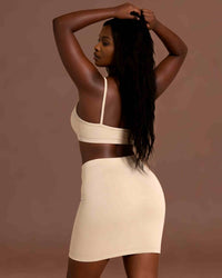 linsori - Bare Silhouette Shaping Underskirt Plus Size - back view