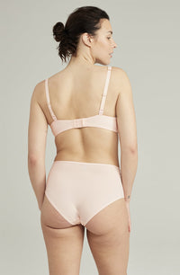 Linsori Blush Pink Stretch Bralette - detail view