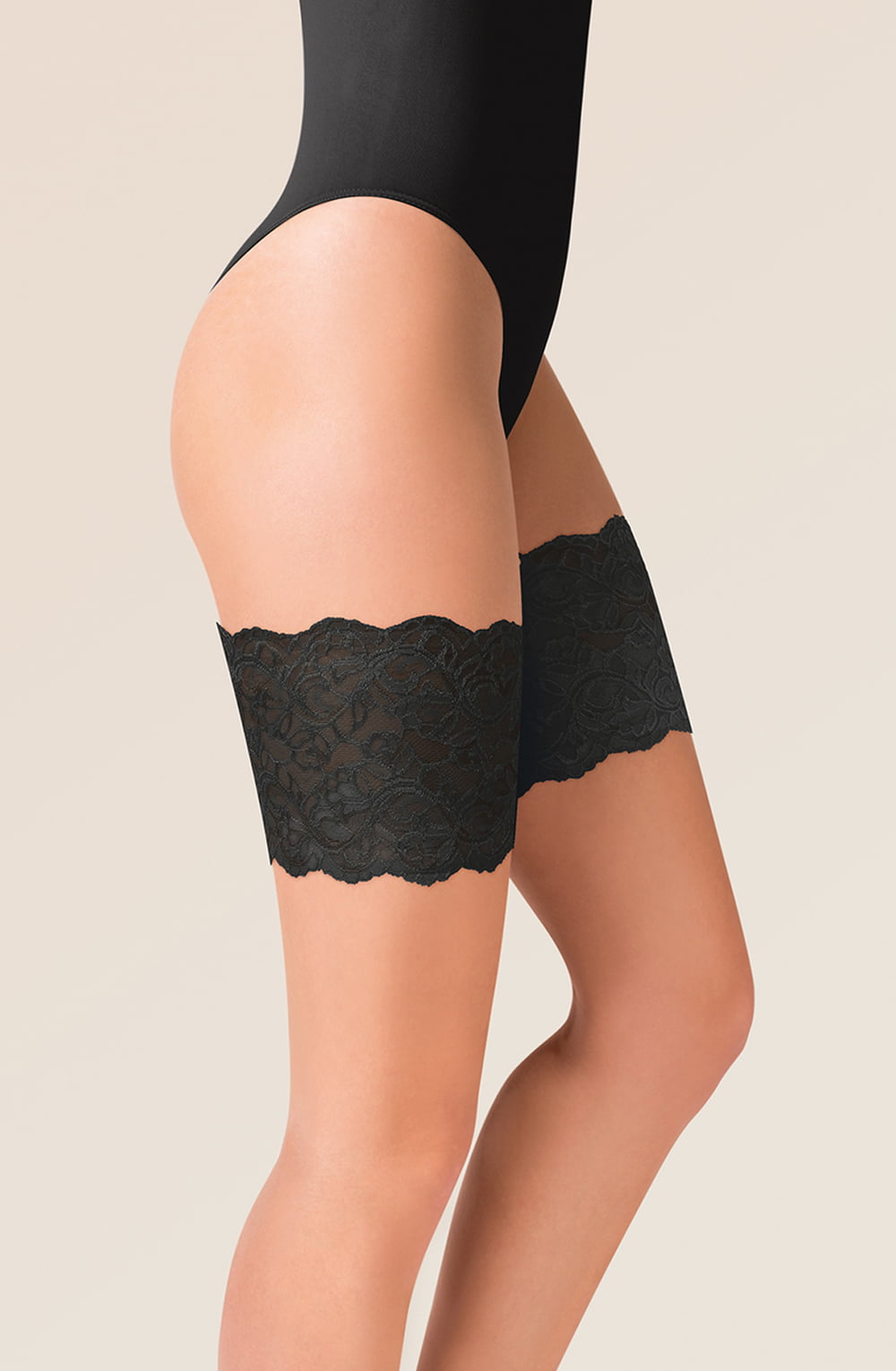 Linsori Bare Lace Thigh Bands Hold-Ups - detail view