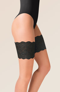 Linsori Bare Lace Thigh Bands Hold-Ups - detail view