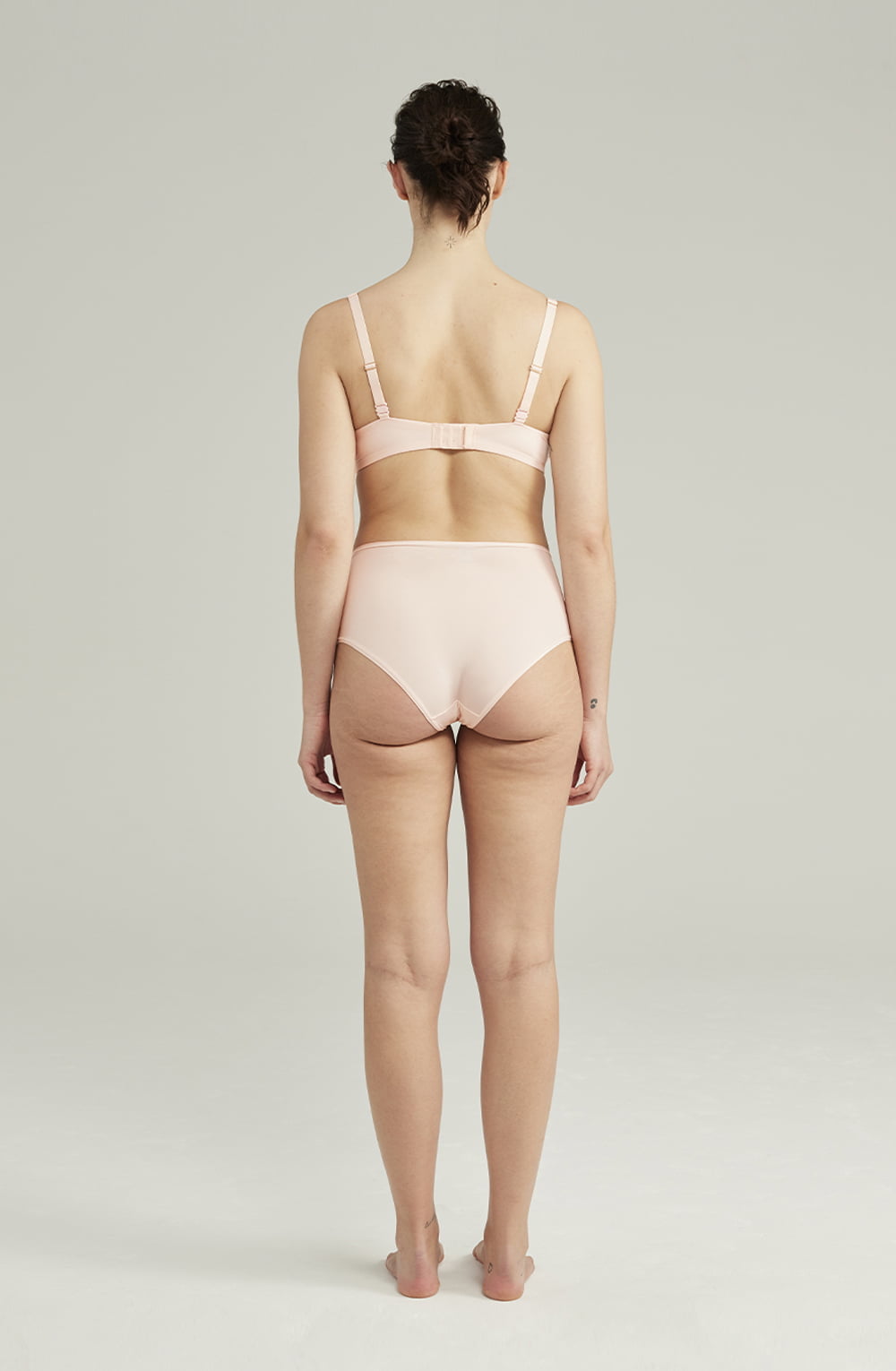 Linsori Blush Seamless High Waist Brief - detail view