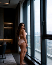 Linsori Blush Seamless High Waist Brief - Lifestyle view