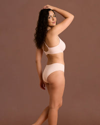Linsori Blush Full Coverage Support Bra Plus Size -  Right view