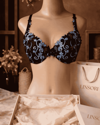 Linsori Florence Midnight & amp - Sapphire bra - Mannequin View 
