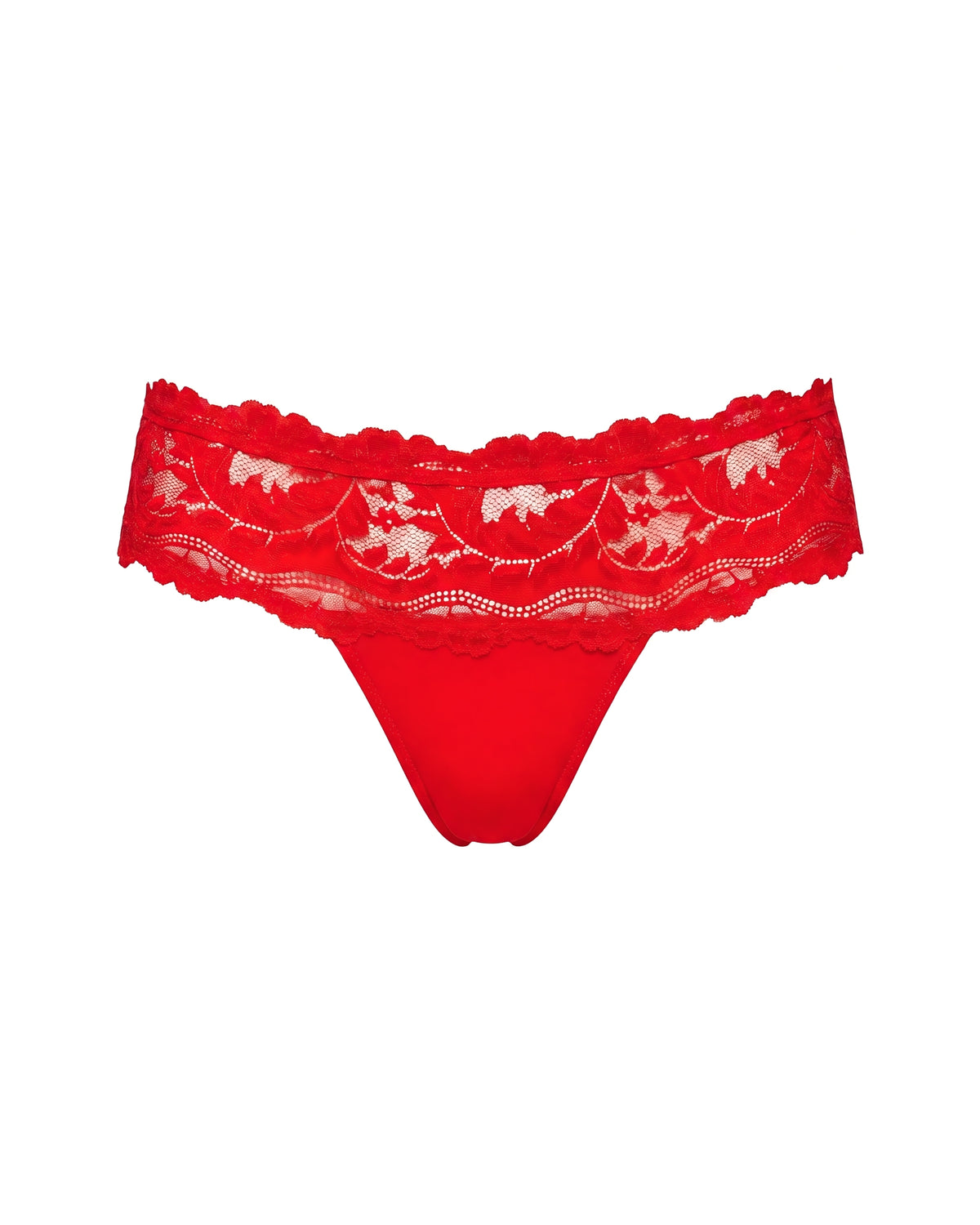 Linsori Scarlet Cutout Lace Brief Sefia - White background view 