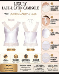 Linsori Blanc Eyelash Lace Shirt Piece -  Product detail view