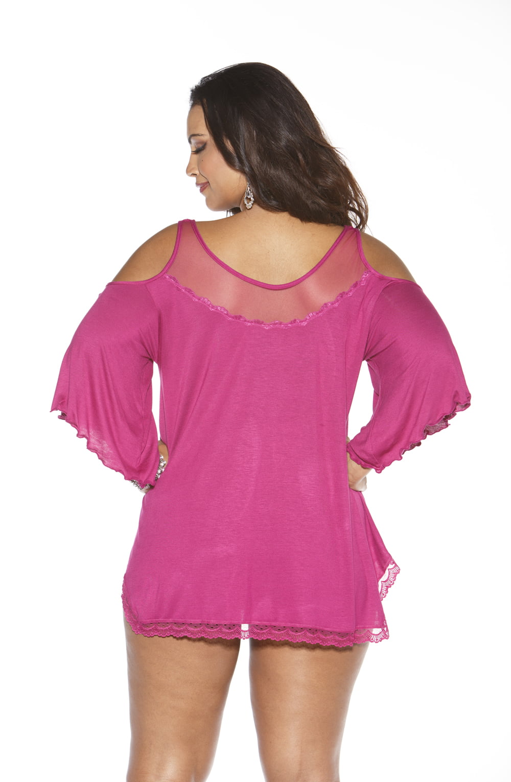 Linsori Midnight Jersey Sleepshirt - lifestyle view