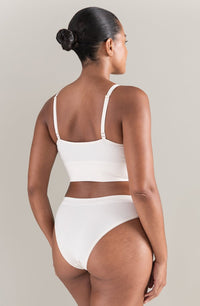 Linsori Sand Seamless TENCEL™ Bralette - side view