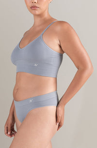 Linsori Sand TENCEL™ High Leg Brief - lifestyle view
