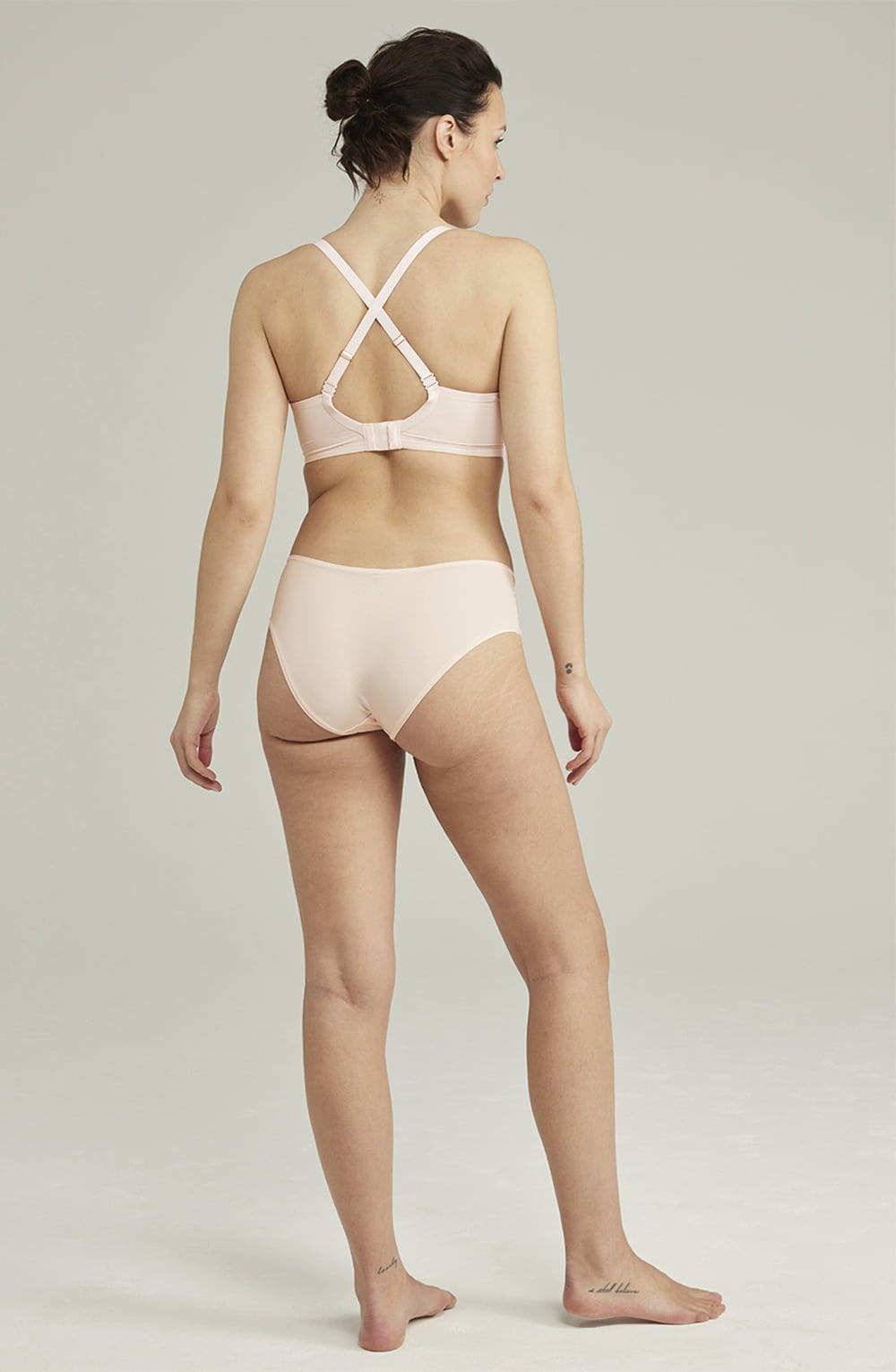 Linsori Blush Full Coverage Support Bra - side view
