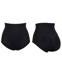 linsori Sculpting Noir Shaping Brief Plus Size - White background view