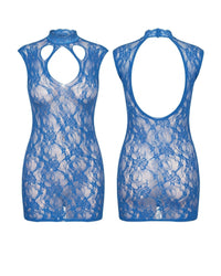linsori Royal Lace Keyhole Chemise - White background view