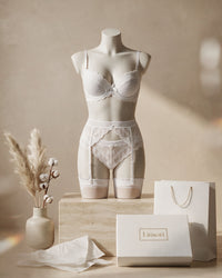 Linsori Pearl Polka Dot Push Up Piece - Mannequin View