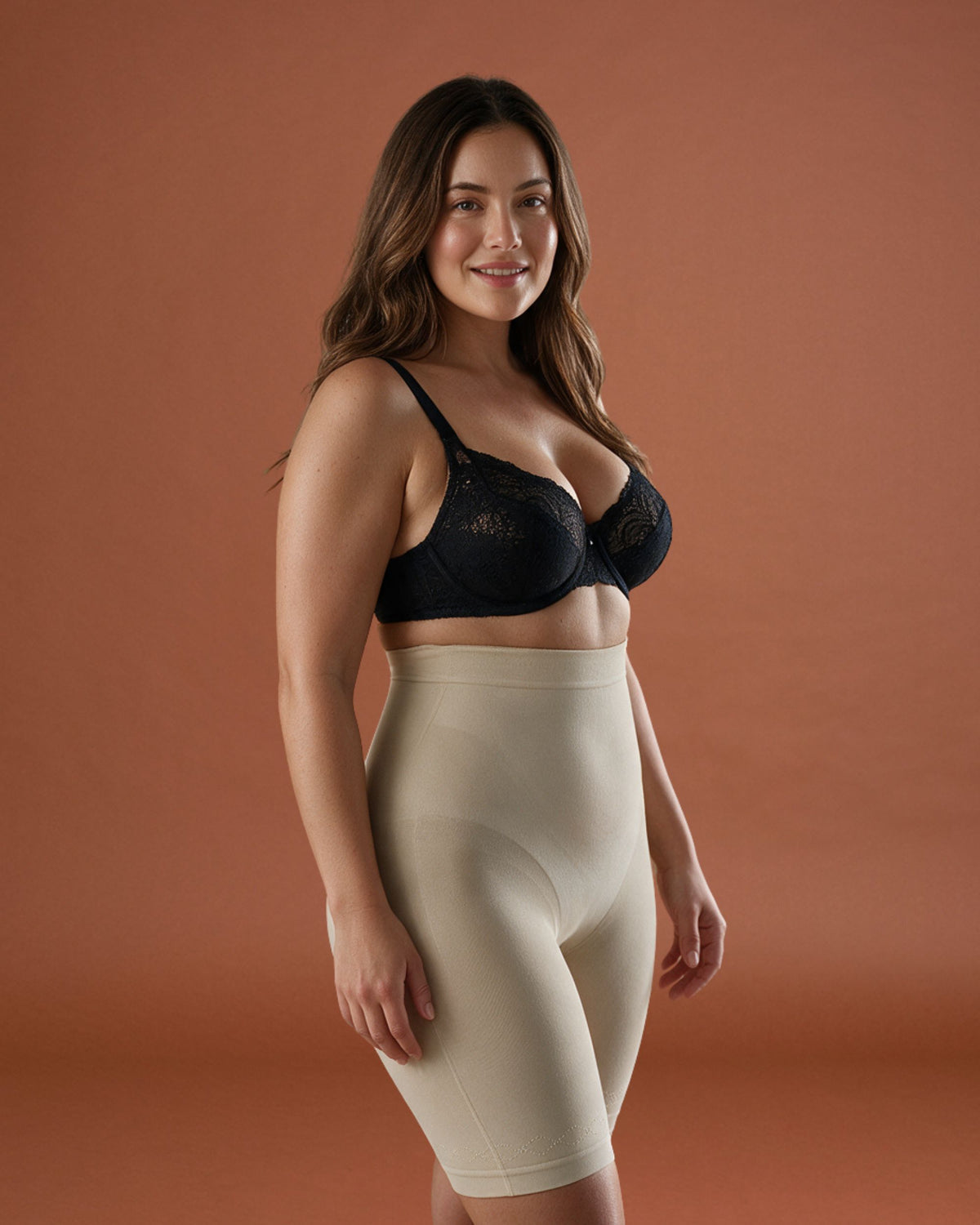 Linsori Sculpted Bare Shaping Short Plus Size -  Right view