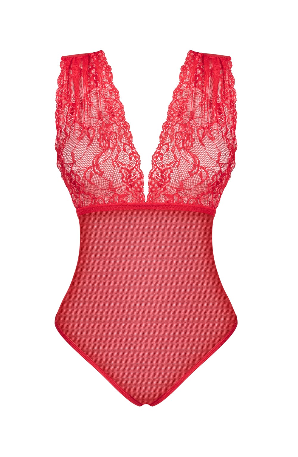 Linsori Scarlet Lace Veronica Teddy - product view