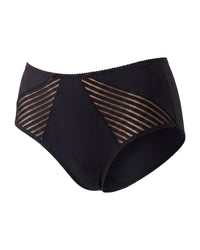linsori - Noir Stripe Cotton Brief - white background