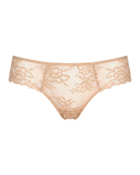 linsori - Bare Floral Lace Brief - white background