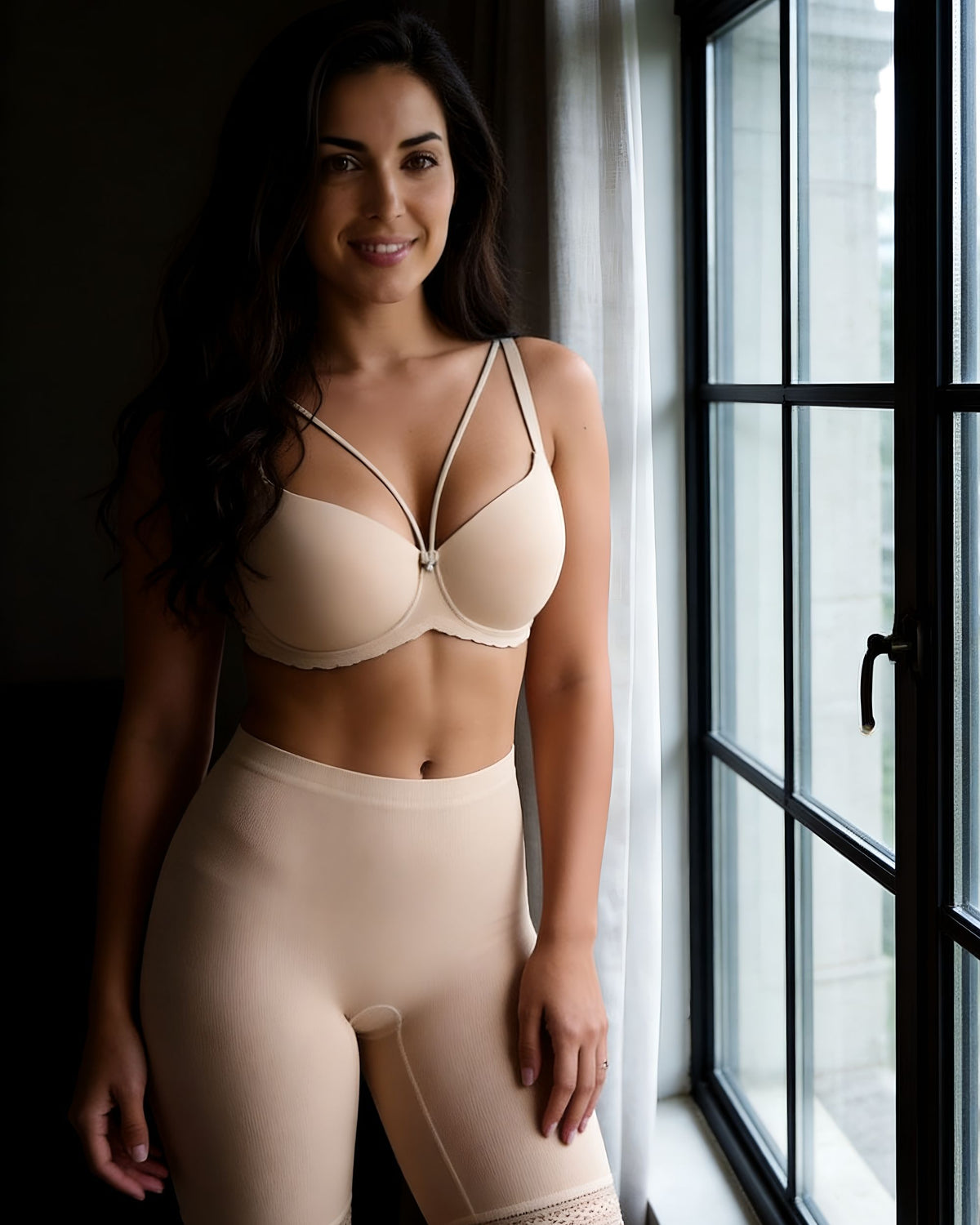 linsori - Bare Lace Shaping Shorts - lifestyle