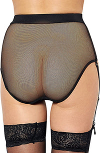 Linsori Shadow High-Waist Gartered Brief - lifestyle view