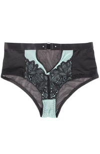 Linsori Sapphire Lace Lingerie Set - detail view