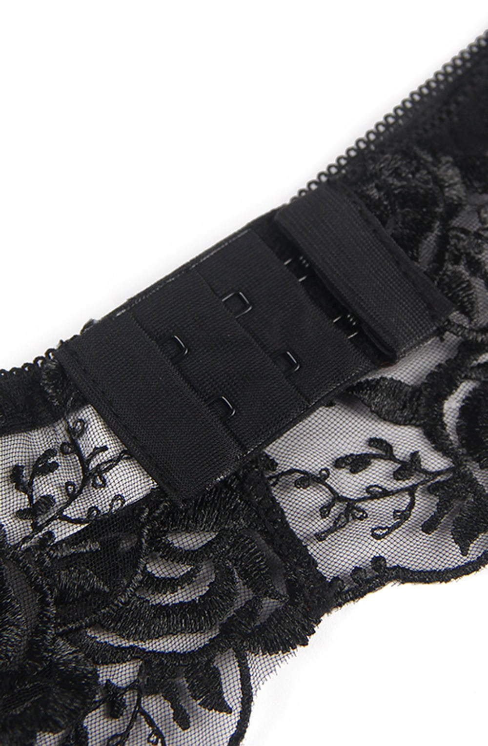 Linsori Noir Lace Three-Piece Set - lifestyle view