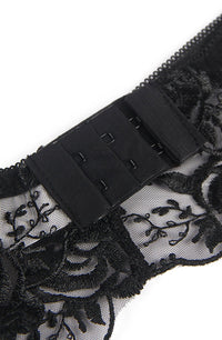 Linsori Noir Lace Three-Piece Set - lifestyle view