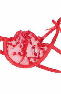 Linsori Crimson Heart Suspender Set - side view
