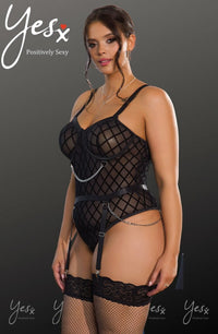 Linsori Shadow Chain Embellished Body - detail view