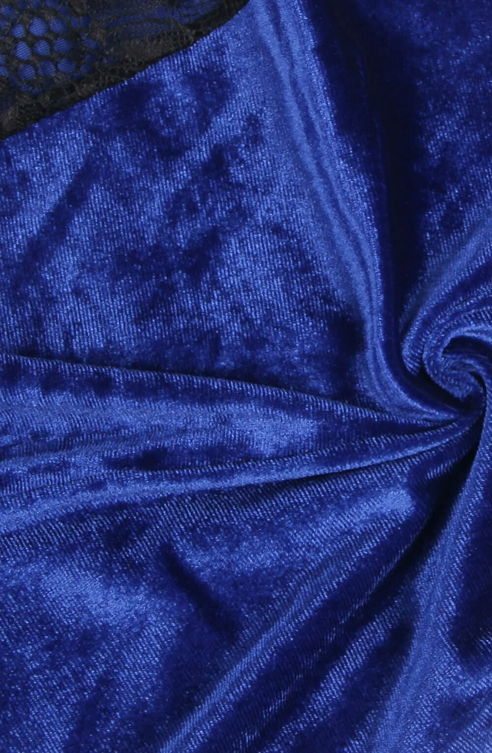 Linsori Sapphire Gartered Babydoll Set - detail view