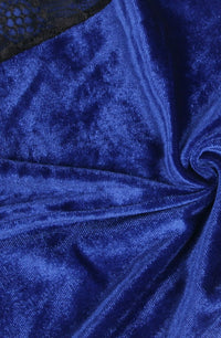 Linsori Sapphire Gartered Babydoll Set - detail view