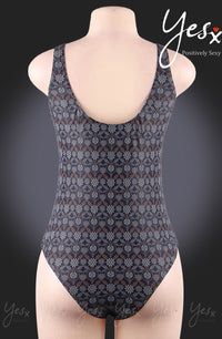 Linsori Navy Print Poolside Swimsuit - product view