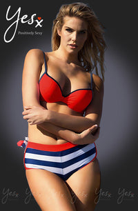 Linsori Scarlet Mix & Match Bikini Set - styled view