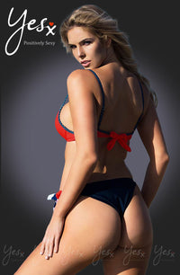 Linsori Scarlet Mix & Match Bikini Set - side view