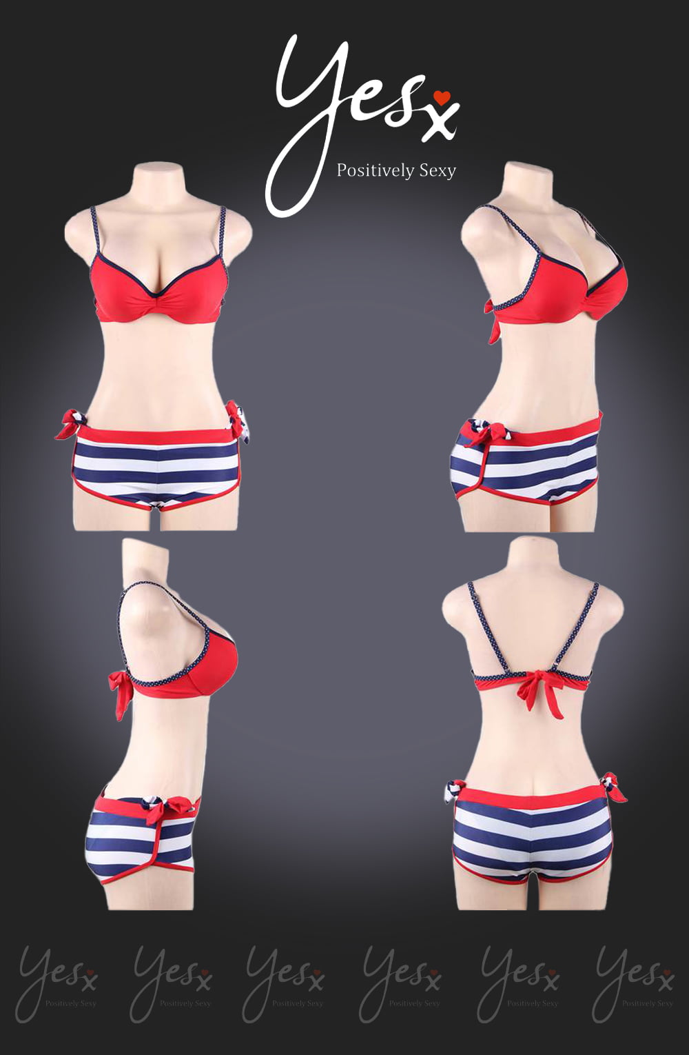 Linsori Scarlet Mix & Match Bikini Set - lifestyle view