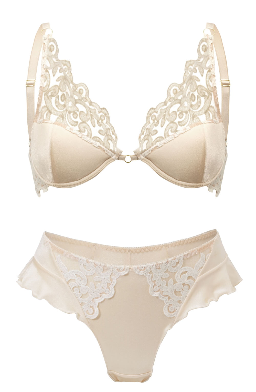 Linsori Amber Moon Padded Delicate Bra - detail view