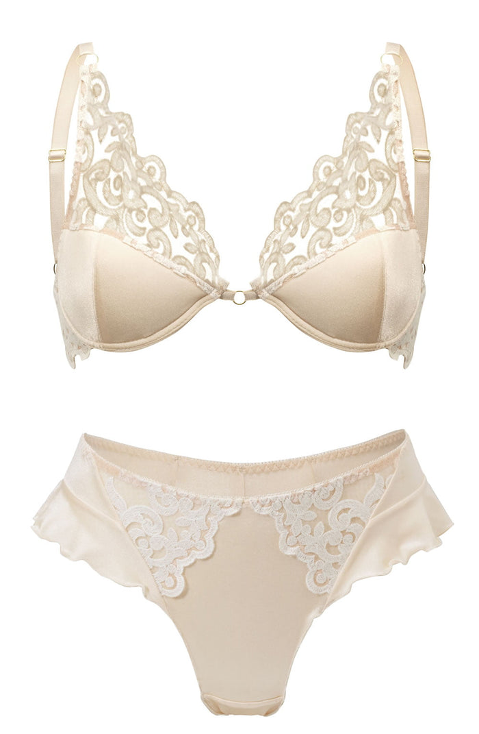 Linsori Amber Moon Padded Delicate Bra - detail view